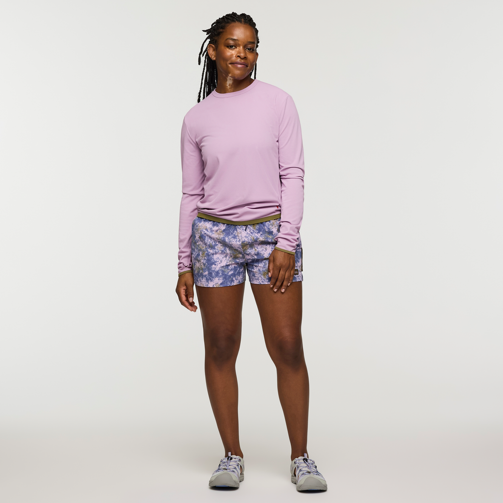 Brinco 3 Short - Print - Women s - Soft Adventure Layer