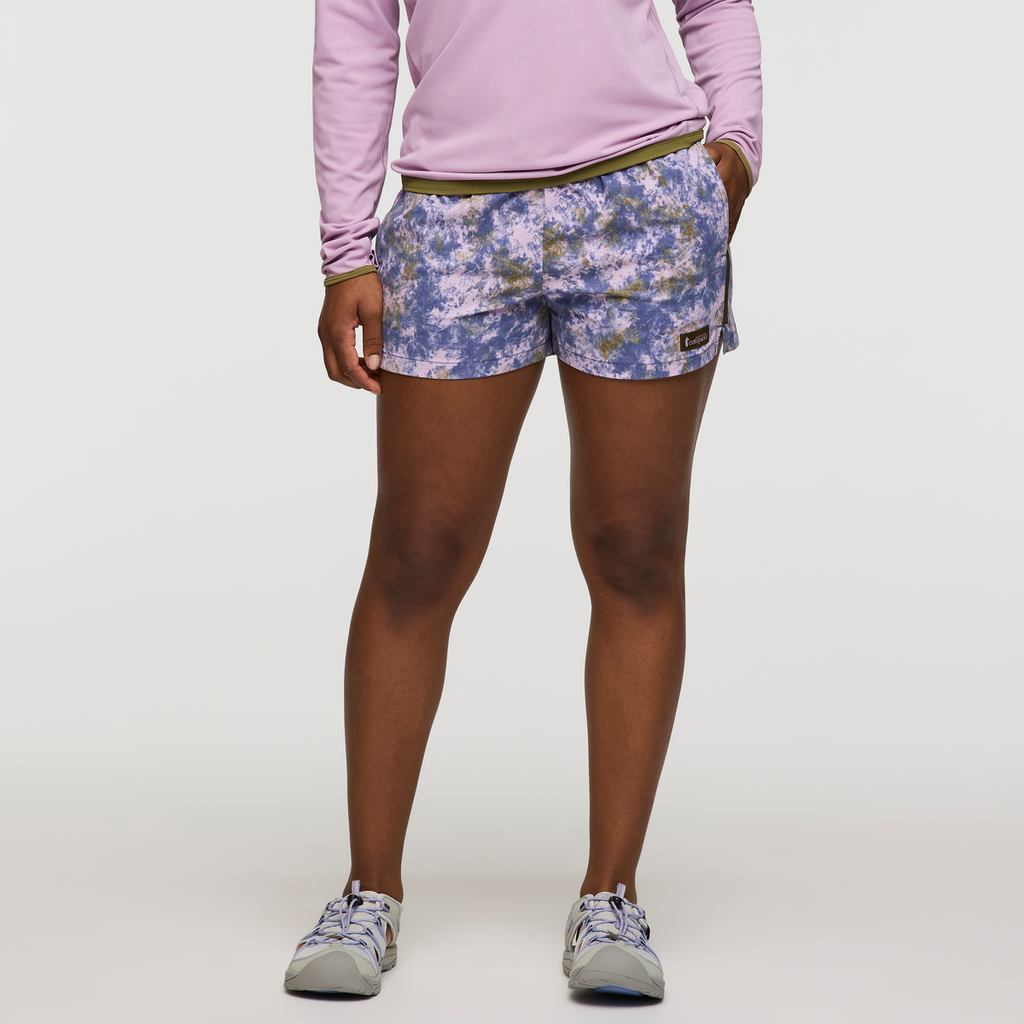 Brinco 3 Short - Print - Women s - Soft Adventure Layer