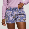 Brinco 3 Short - Print - Women s - Soft Adventure Layer