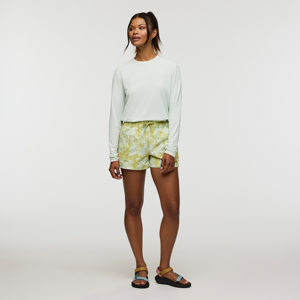 Brinco 3 Short - Print - Women s - Soft Adventure Layer