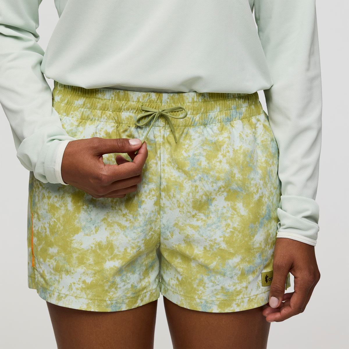 Brinco 3 Short - Print - Women s - Soft Adventure Layer