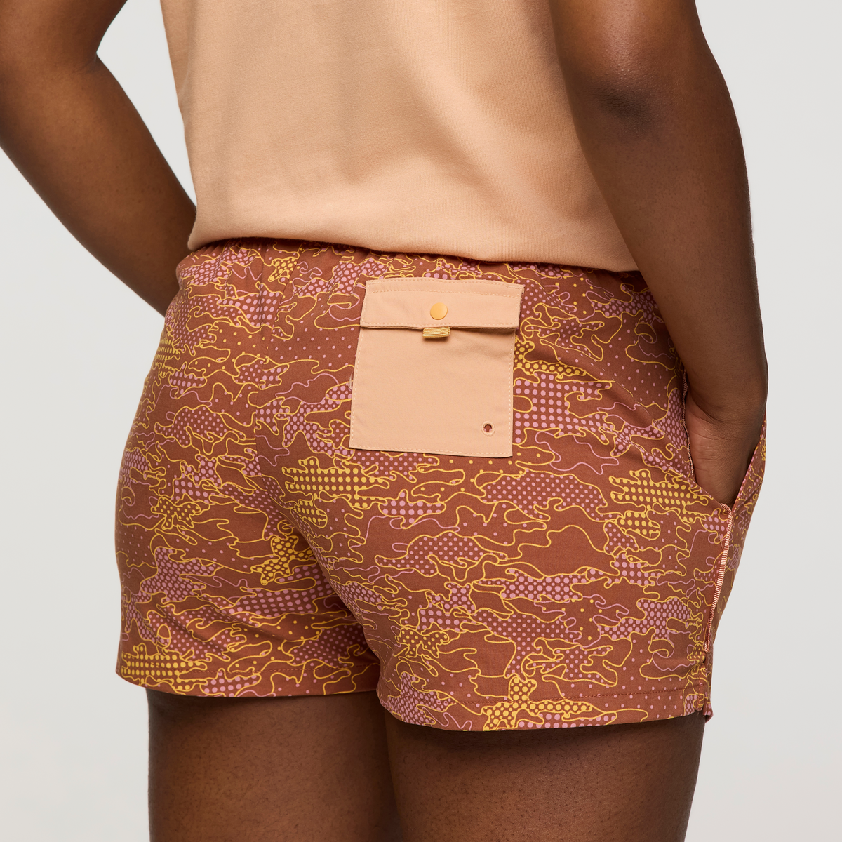 Brinco 3 Short - Print - Women s - Soft Adventure Layer