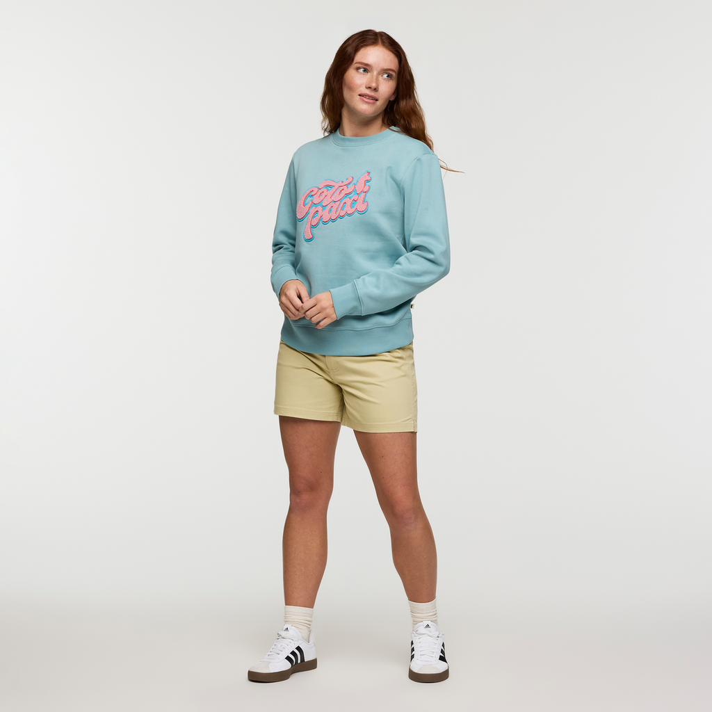 Coto-Patch Crew Sweatshirt - Women s - Everyday Layering Comfort