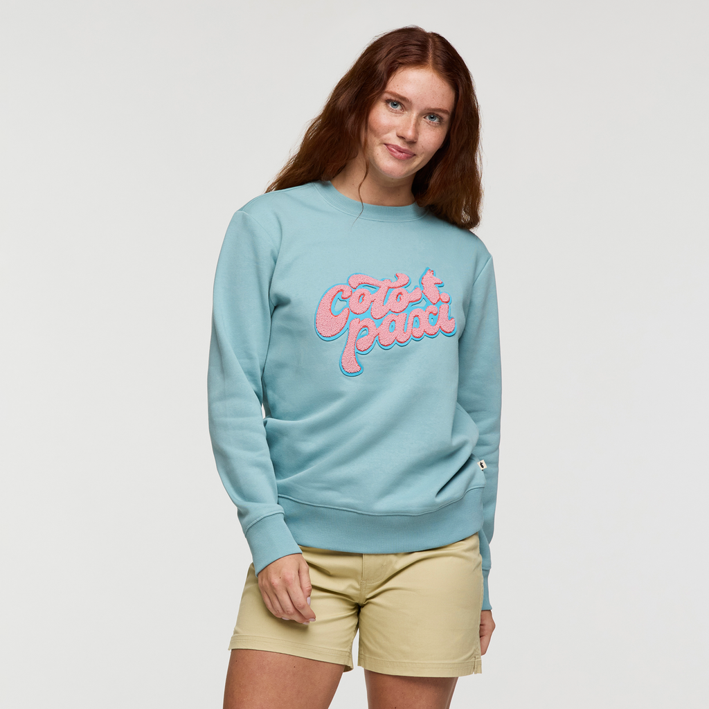 Coto-Patch Crew Sweatshirt - Women s - Everyday Layering Comfort