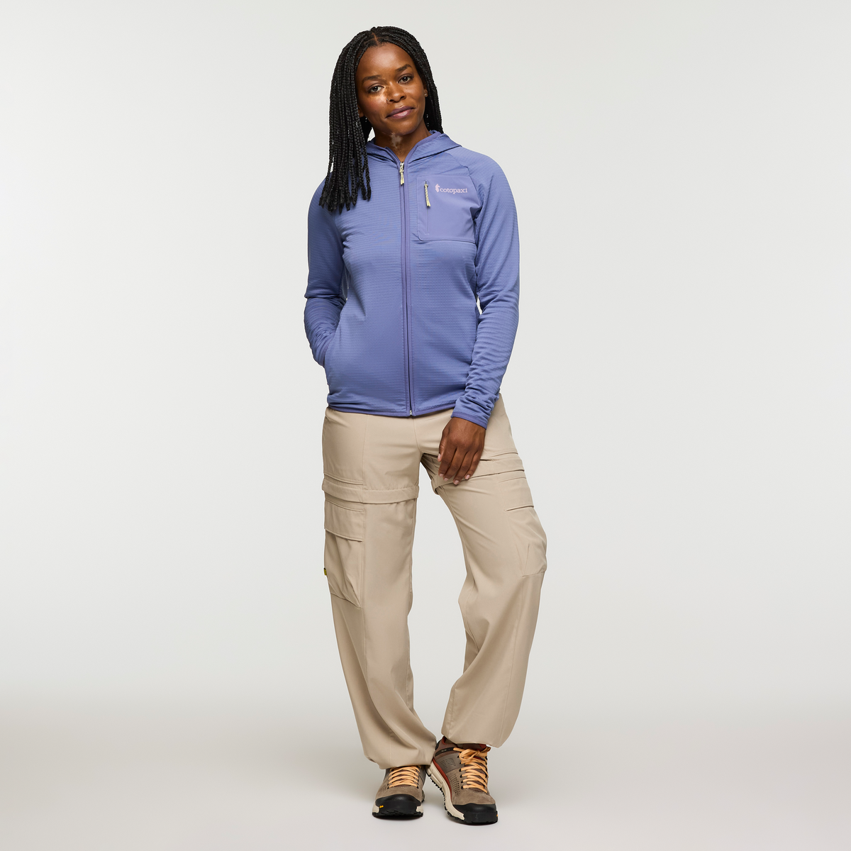 Otero Fleece Full-Zip Hooded Jacket - Women s - Trail Ready Layer