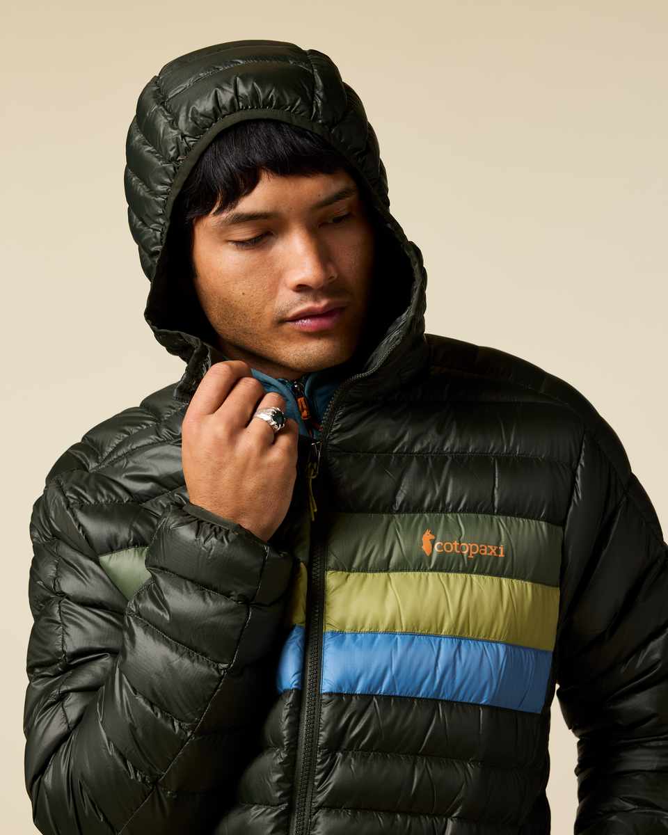 Fuego Down Hooded Jacket - Men s - Adventure Travel