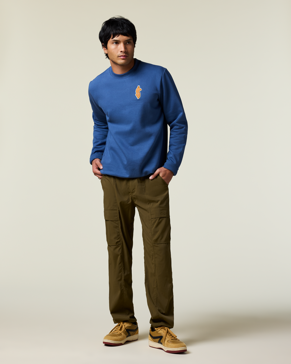 Lava Llama Crew Sweatshirt - Men s - Everyday Layering Comfort