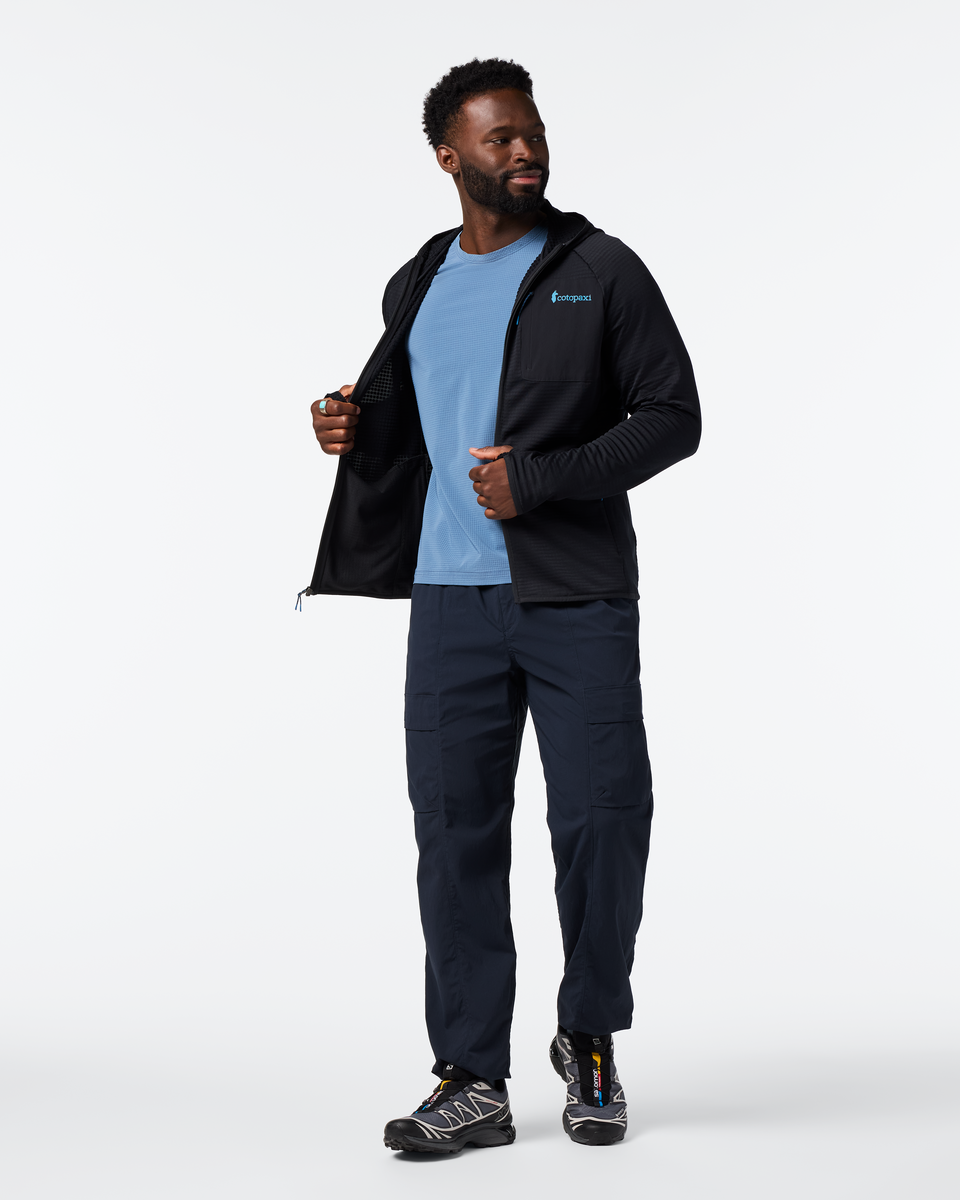 Otero Fleece Full-Zip Hooded Jacket - Men s - Trail Ready Layer
