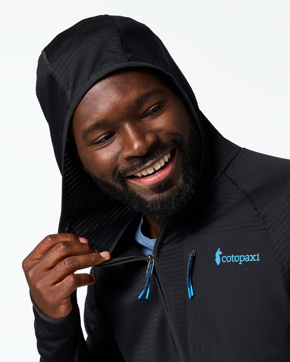 Otero Fleece Full-Zip Hooded Jacket - Men s - Trail Ready Layer