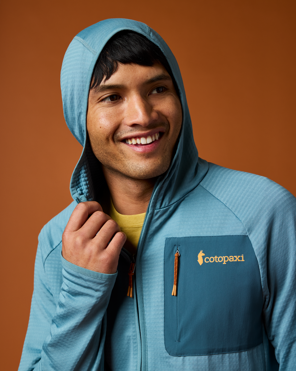 Otero Fleece Full-Zip Hooded Jacket - Men s - Trail Ready Layer