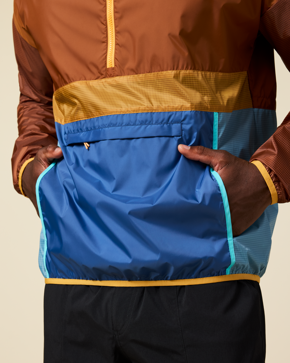 Teca Half-Zip Windbreaker - Men s - Lightweight Wind Coverage