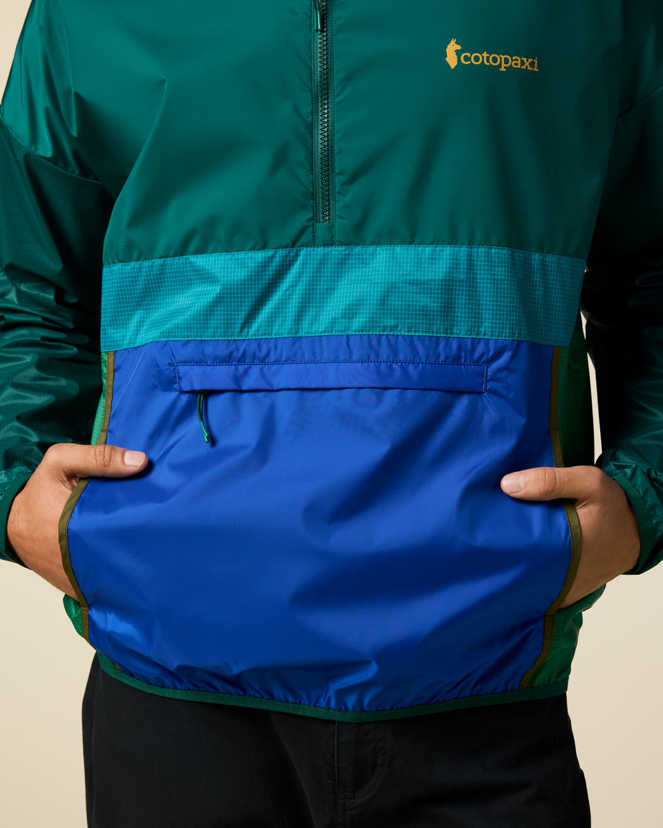 Teca Half-Zip Windbreaker - Men s - Lightweight Wind Coverage