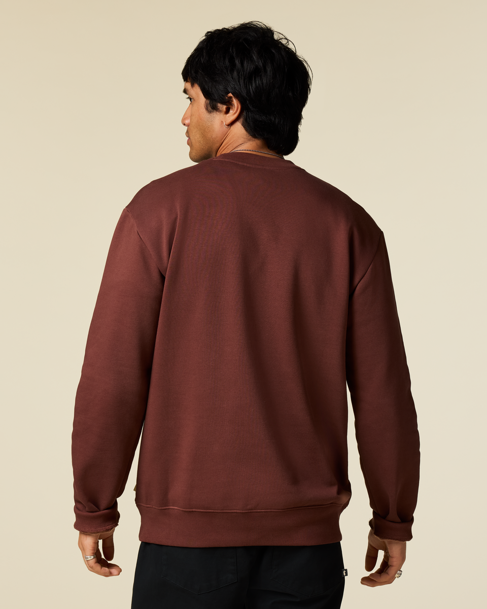 Trail To Sea Crew Sweatshirt - Men s - Soft Adventure Layer
