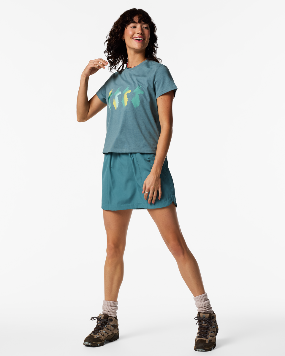 Cuatro Bitmap T-Shirt - Women s - Casual Adventure Style