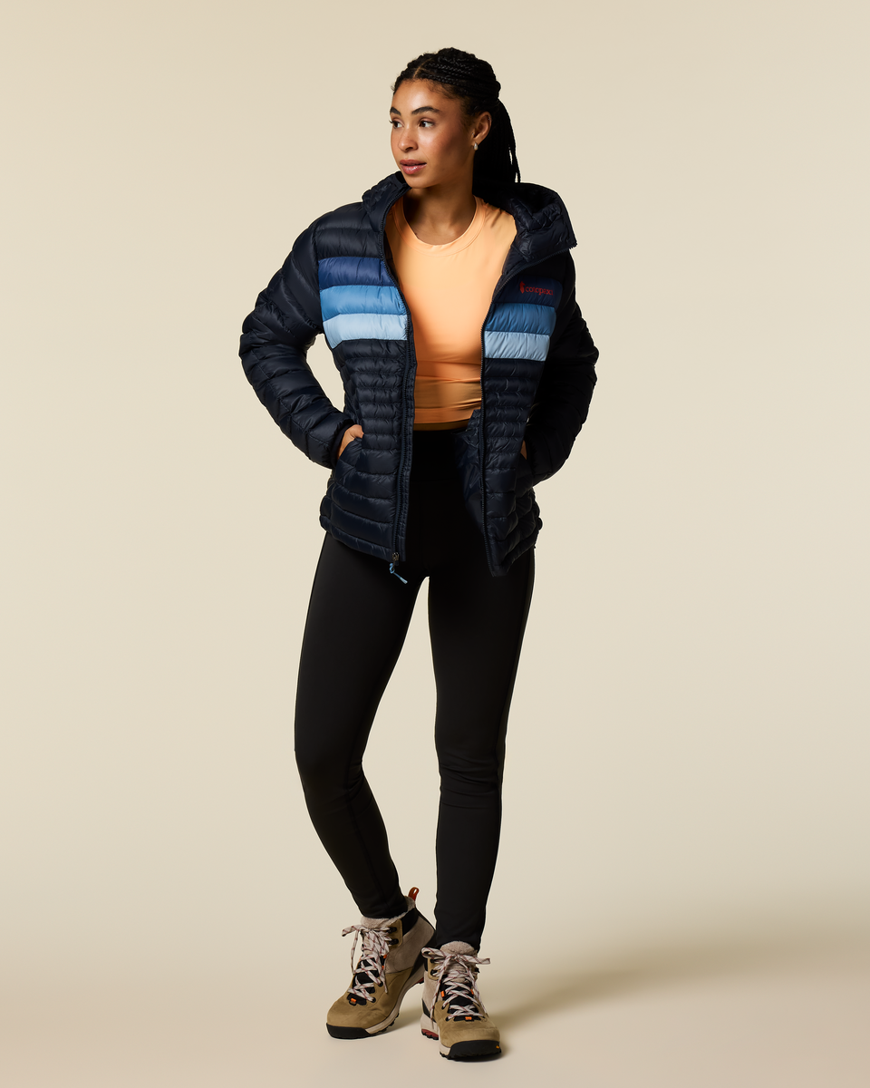 Fuego Down Hooded Jacket - Women s - Carry On Ready