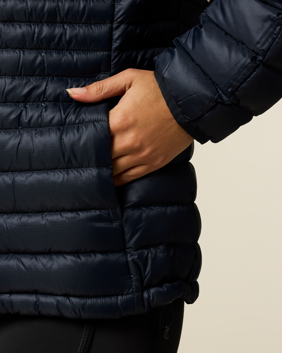 Fuego Down Hooded Jacket - Women s - Carry On Ready