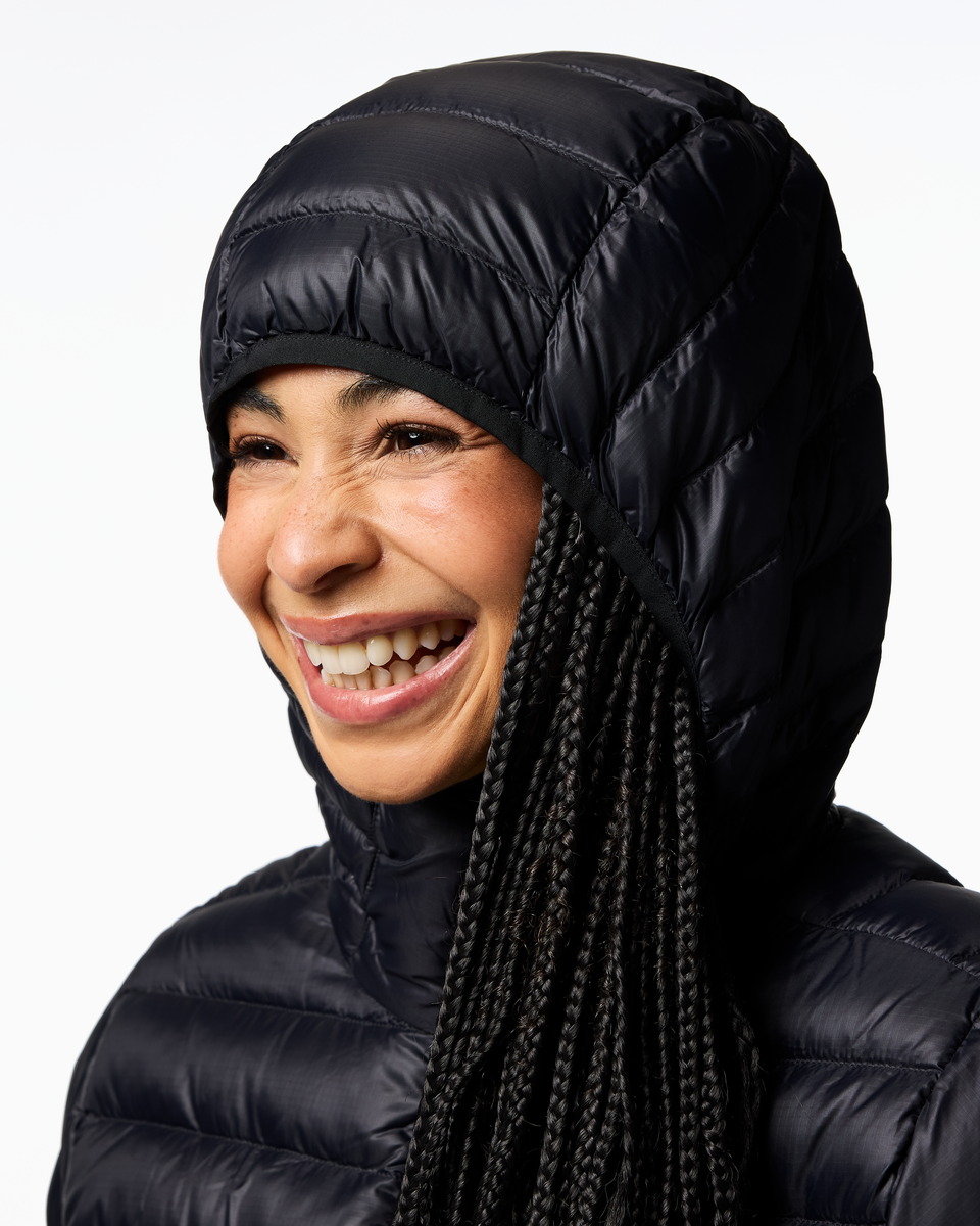 Fuego Down Hooded Jacket - Women s - Carry On Ready