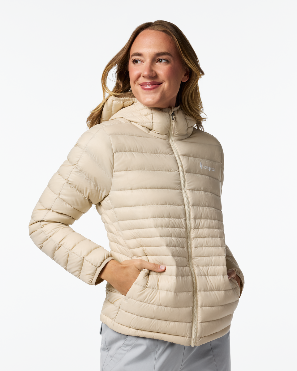 Fuego Down Hooded Jacket - Women s - Carry On Ready