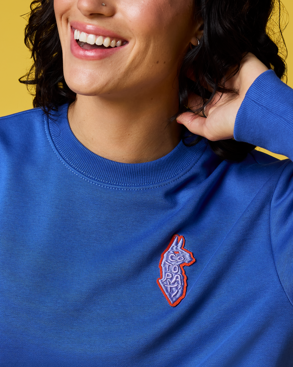 Lava Llama Crew Sweatshirt - Women s - Everyday Layering Comfort