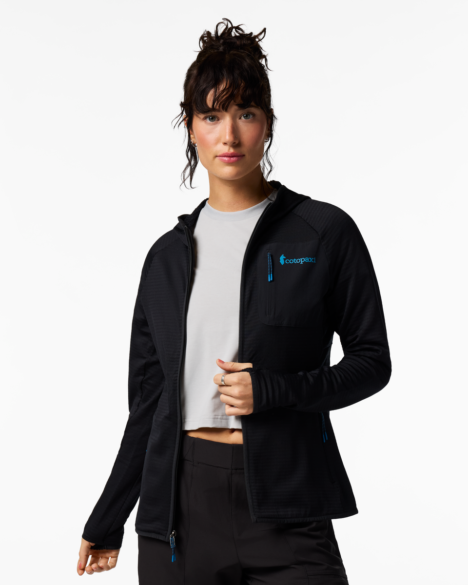 Otero Fleece Full-Zip Hooded Jacket - Women s - Soft Layering Warmth