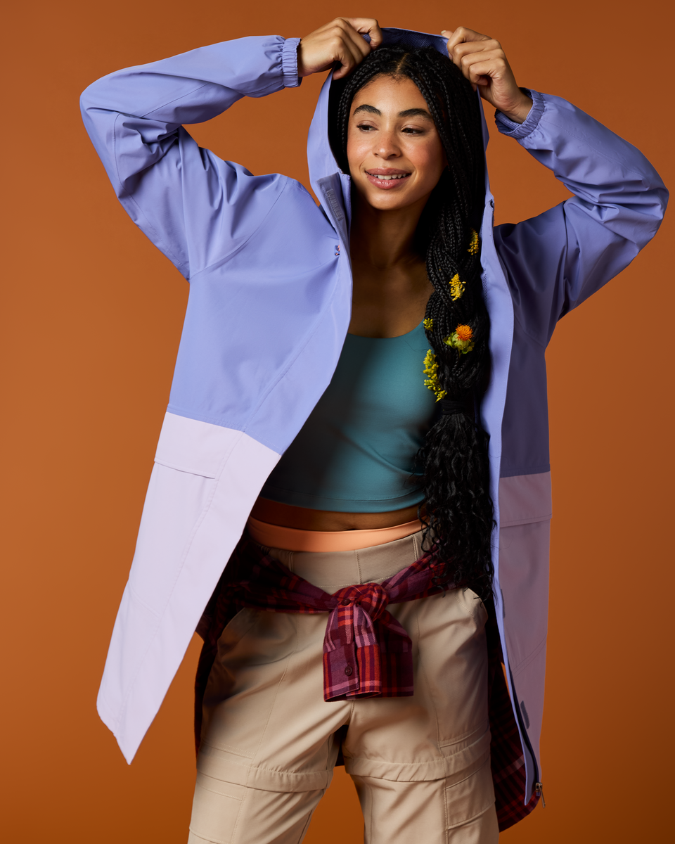 Rayu Rain Parka - Women s - Outdoor Ready Design