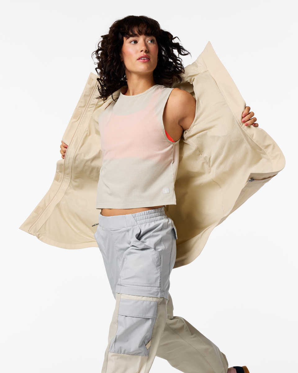 Rayu Rain Parka - Women s - Outdoor Ready Design