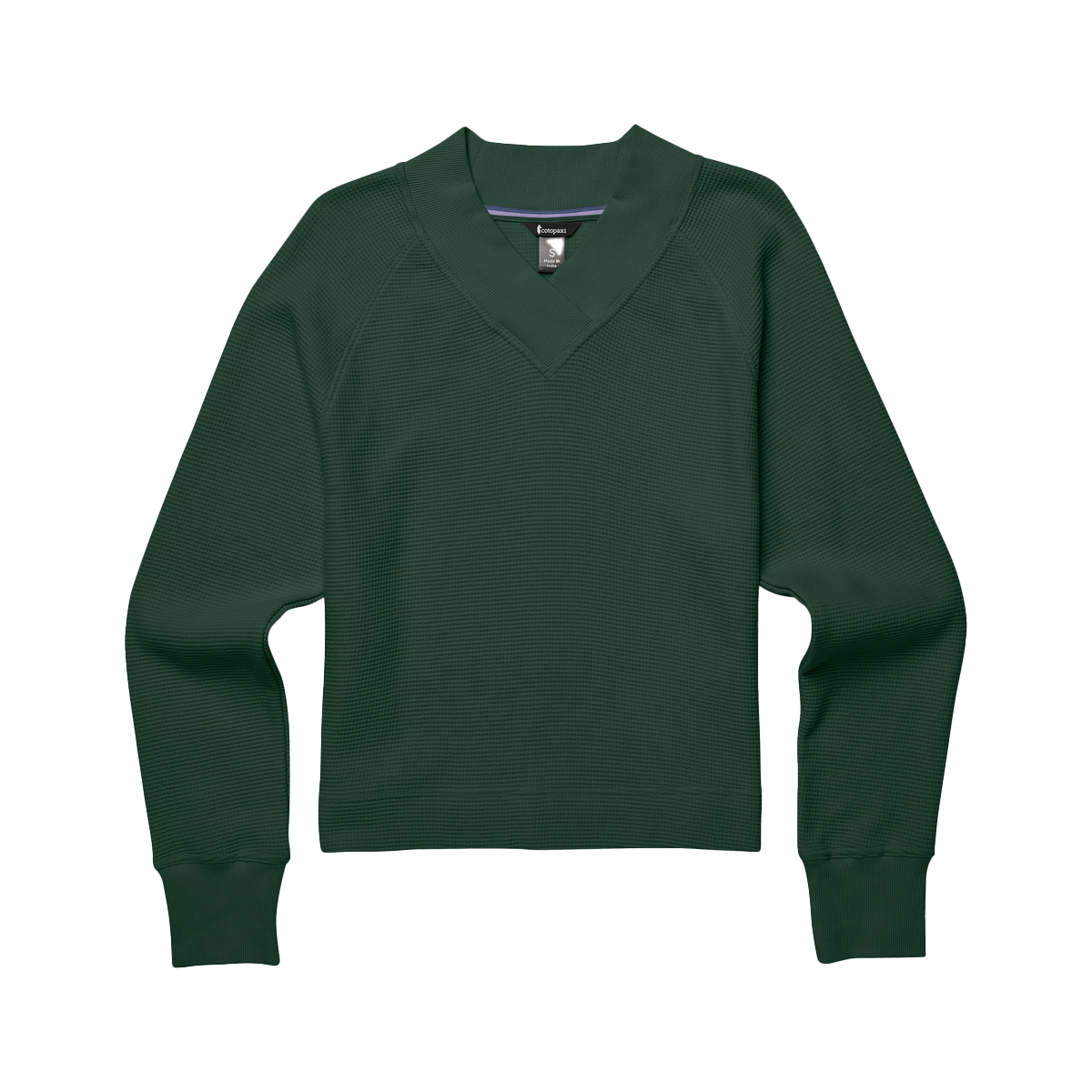 Atajo Long-Sleeve Waffle V-Neck - Women s - Soft Adventure Layer