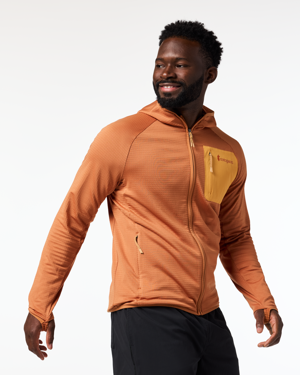 Otero Fleece Full-Zip Hooded Jacket - Men s - Trail Ready Layer