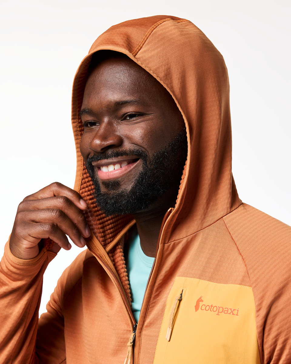 Otero Fleece Full-Zip Hooded Jacket - Men s - Trail Ready Layer