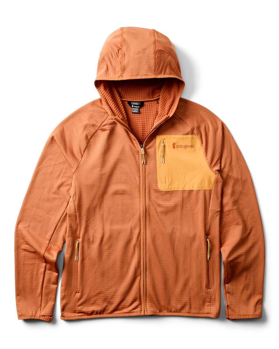 Otero Fleece Full-Zip Hooded Jacket - Men s - Trail Ready Layer