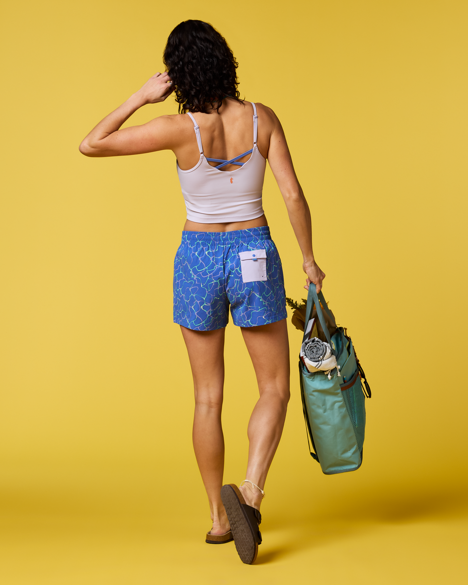 Brinco 3 Short - Print - Women s - Everyday Layering Comfort