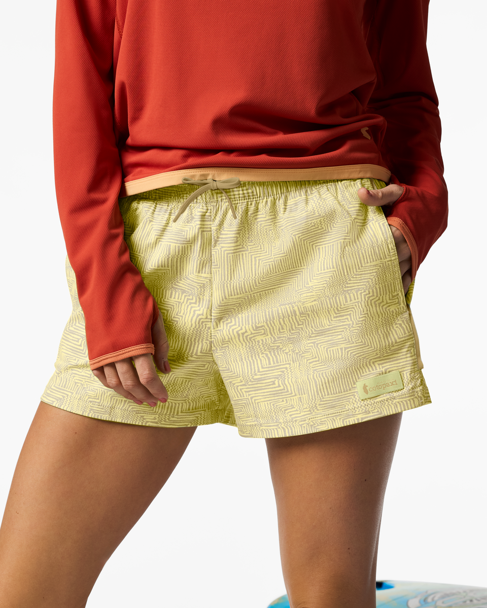 Brinco 3 Short - Print - Women s - Everyday Layering Comfort
