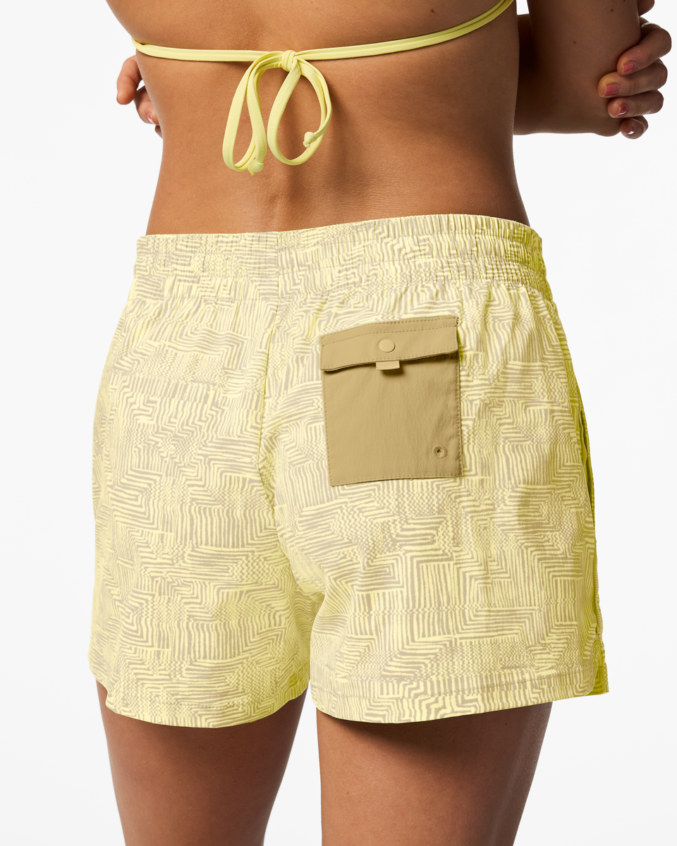 Brinco 3 Short - Print - Women s - Everyday Layering Comfort