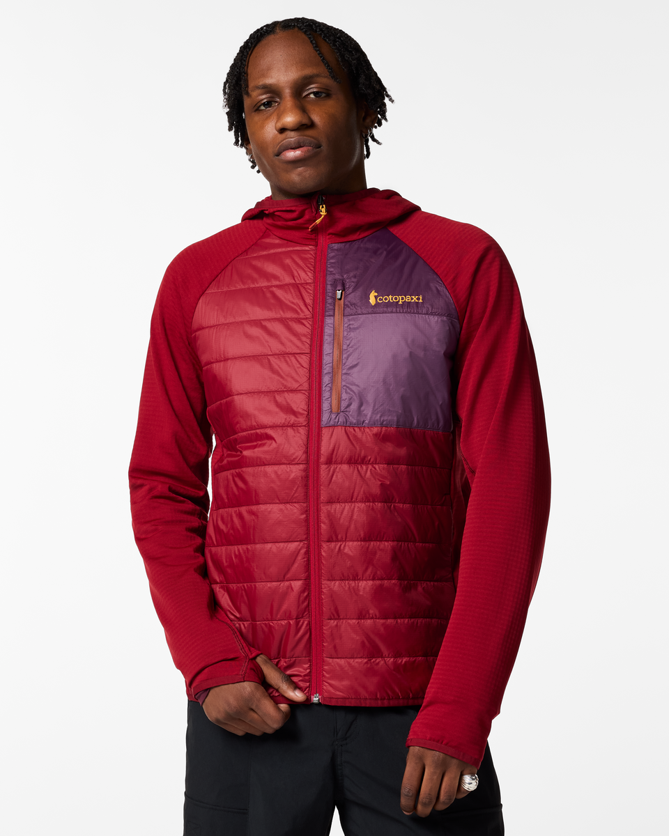 Acodo Hybrid Hooded Jacket - Men s - Everyday Fleece Comfort