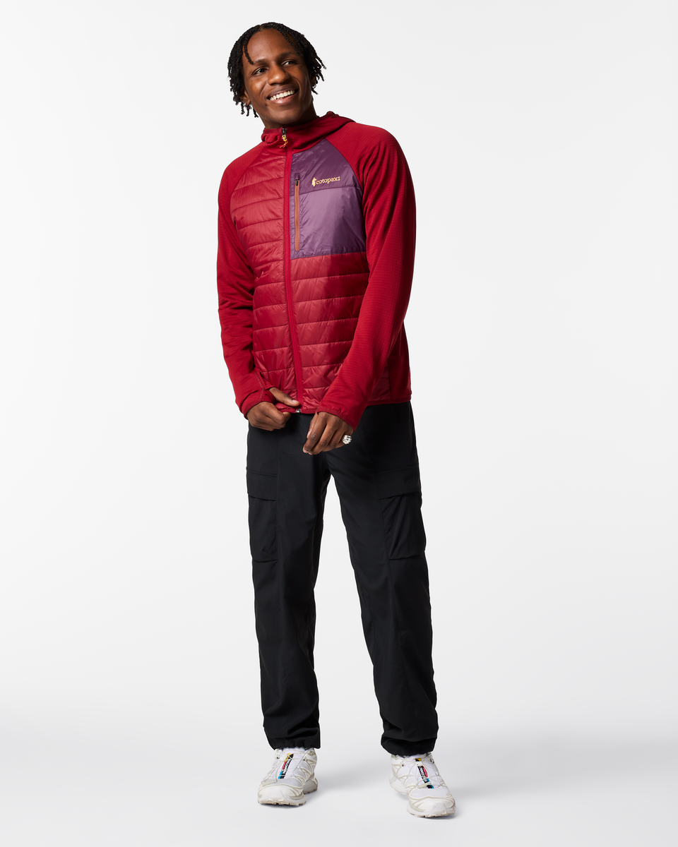 Acodo Hybrid Hooded Jacket - Men s - Everyday Fleece Comfort