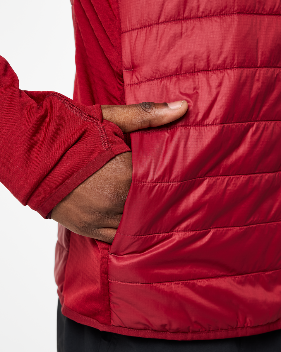 Acodo Hybrid Hooded Jacket - Men s - Everyday Fleece Comfort