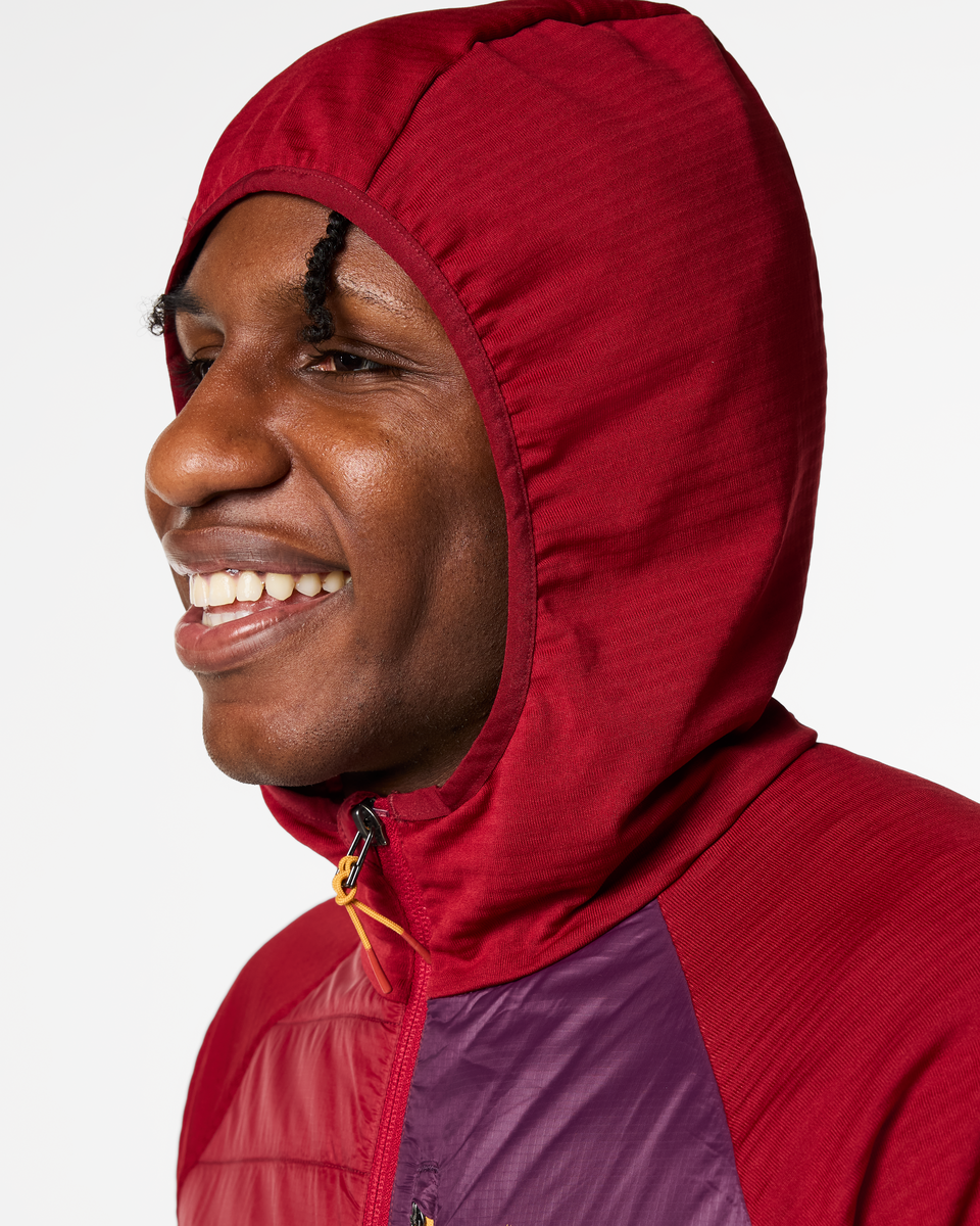 Acodo Hybrid Hooded Jacket - Men s - Everyday Fleece Comfort