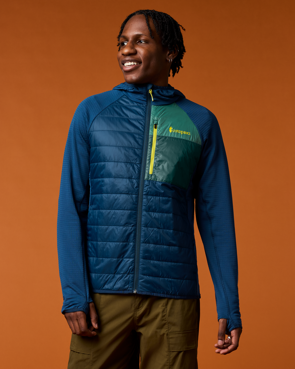 Acodo Hybrid Hooded Jacket - Men s - Everyday Fleece Comfort