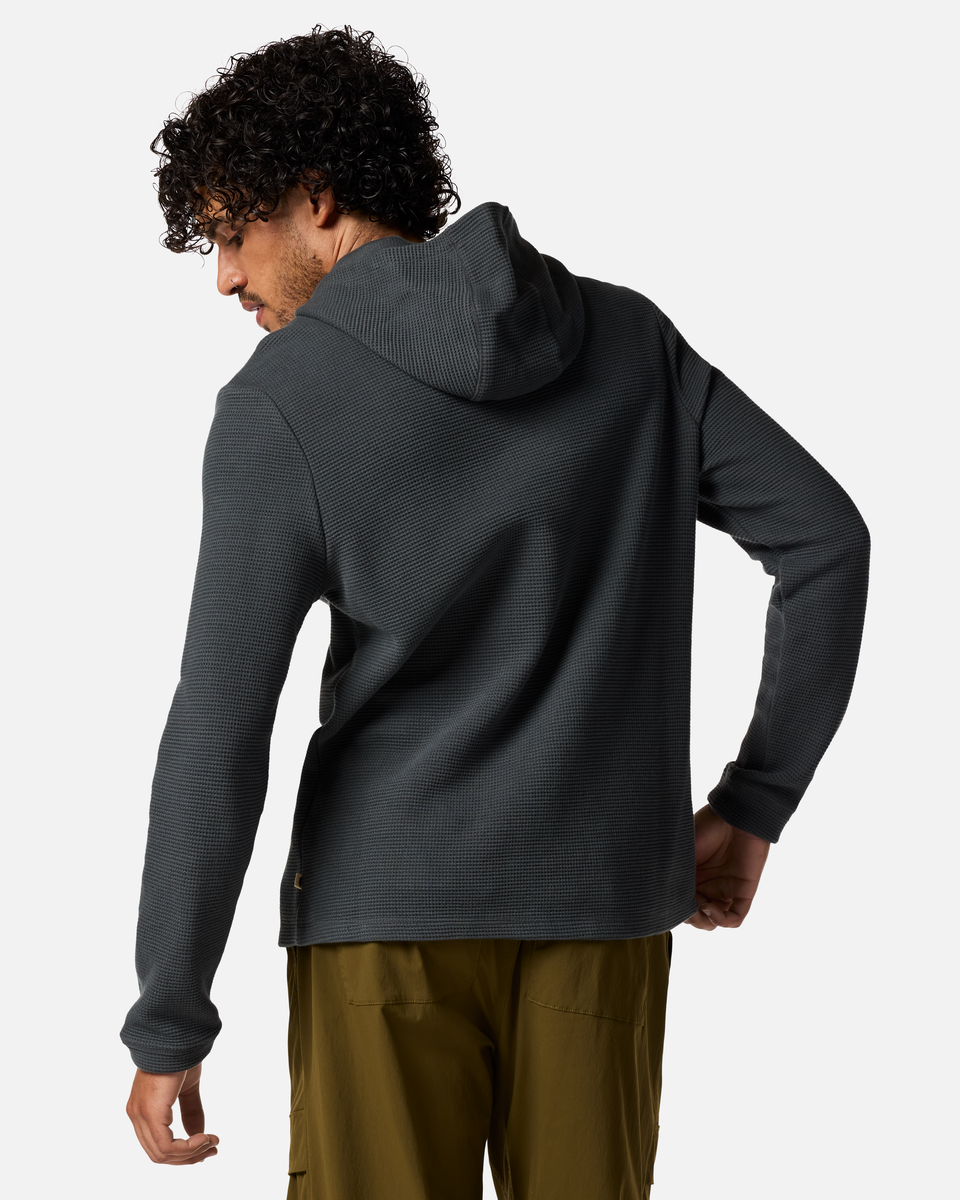 Atajo Long-Sleeve Waffle Hoodie - Men s - Casual Outdoor Style