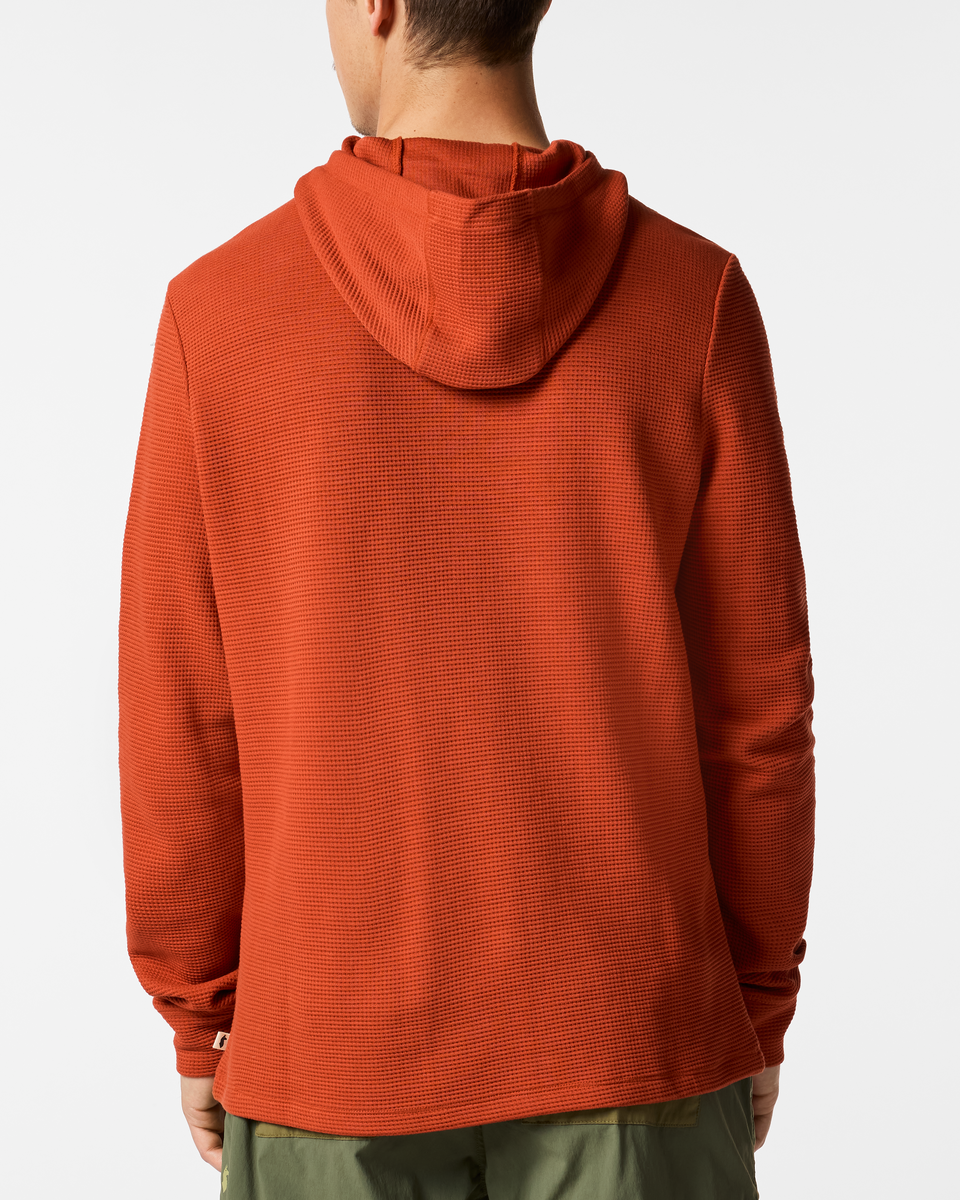 Atajo Long-Sleeve Waffle Hoodie - Men s - Casual Outdoor Style