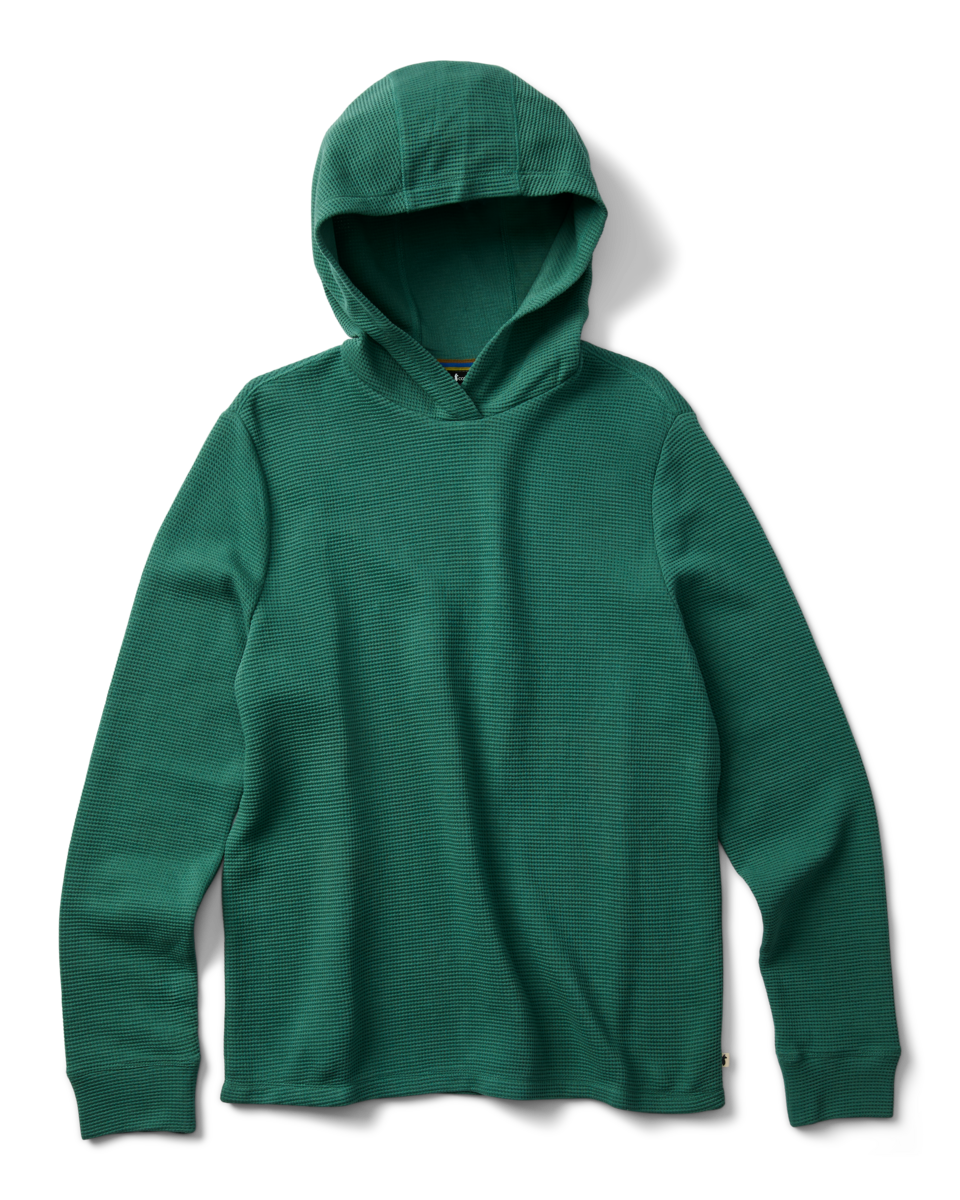 Atajo Long-Sleeve Waffle Hoodie - Men s - Casual Outdoor Style
