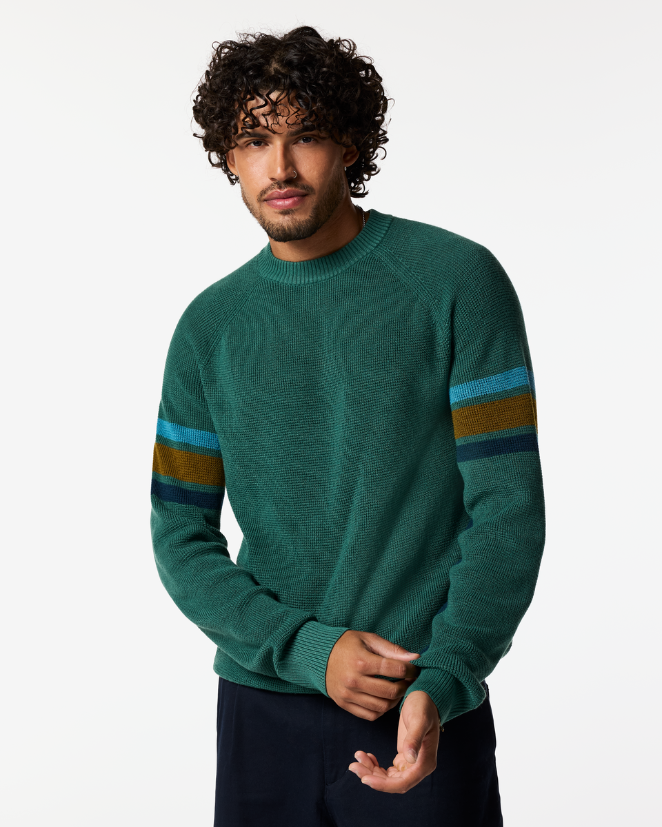 Libre Waffle Crew Sweater - Men s - Everyday Layering Comfort