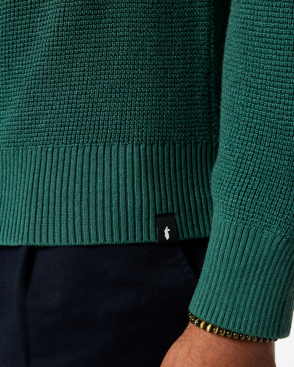 Libre Waffle Crew Sweater - Men s - Everyday Layering Comfort