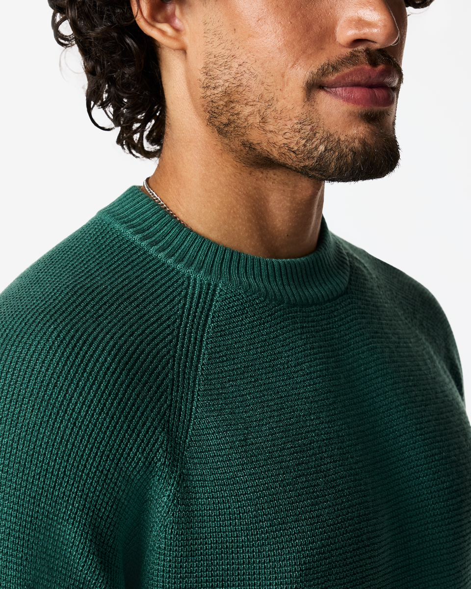 Libre Waffle Crew Sweater - Men s - Everyday Layering Comfort