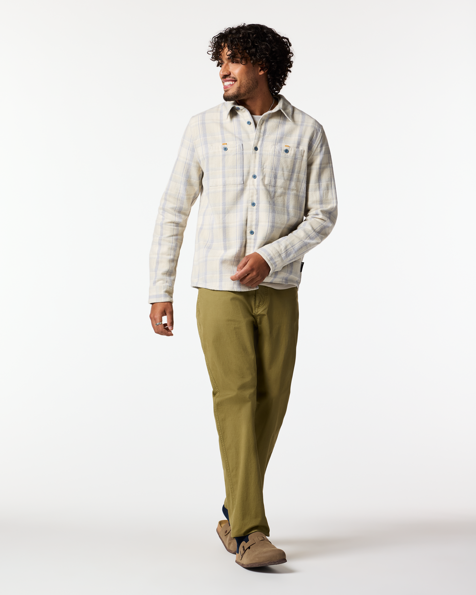 Mero Organic Flannel Shirt - Men s - Everyday Adventure Style