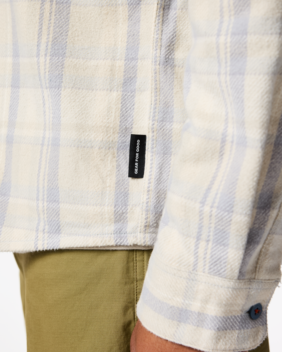 Mero Organic Flannel Shirt - Men s - Everyday Adventure Style