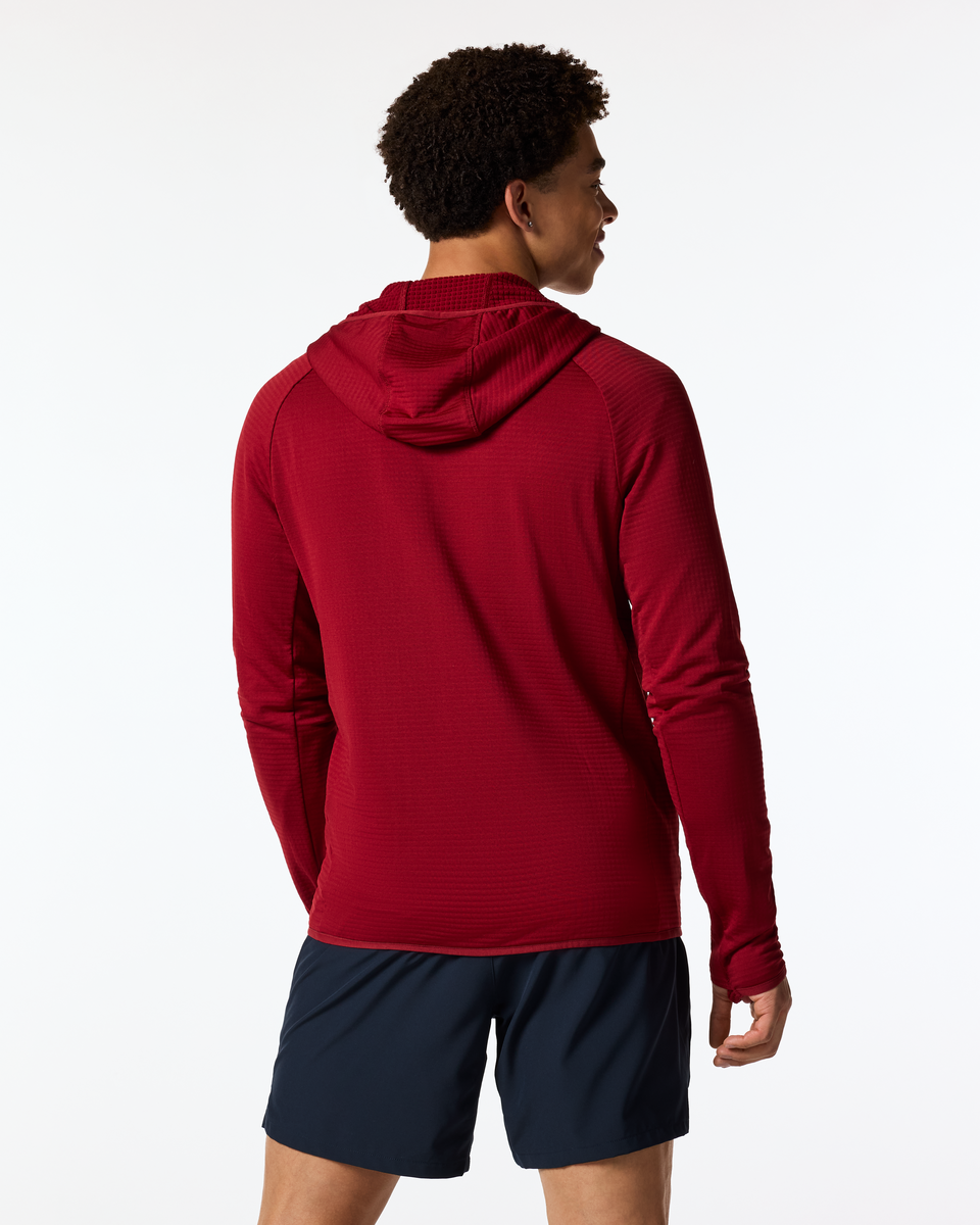 Otero Fleece Full-Zip Hooded Jacket - Men s - Trail Ready Layer