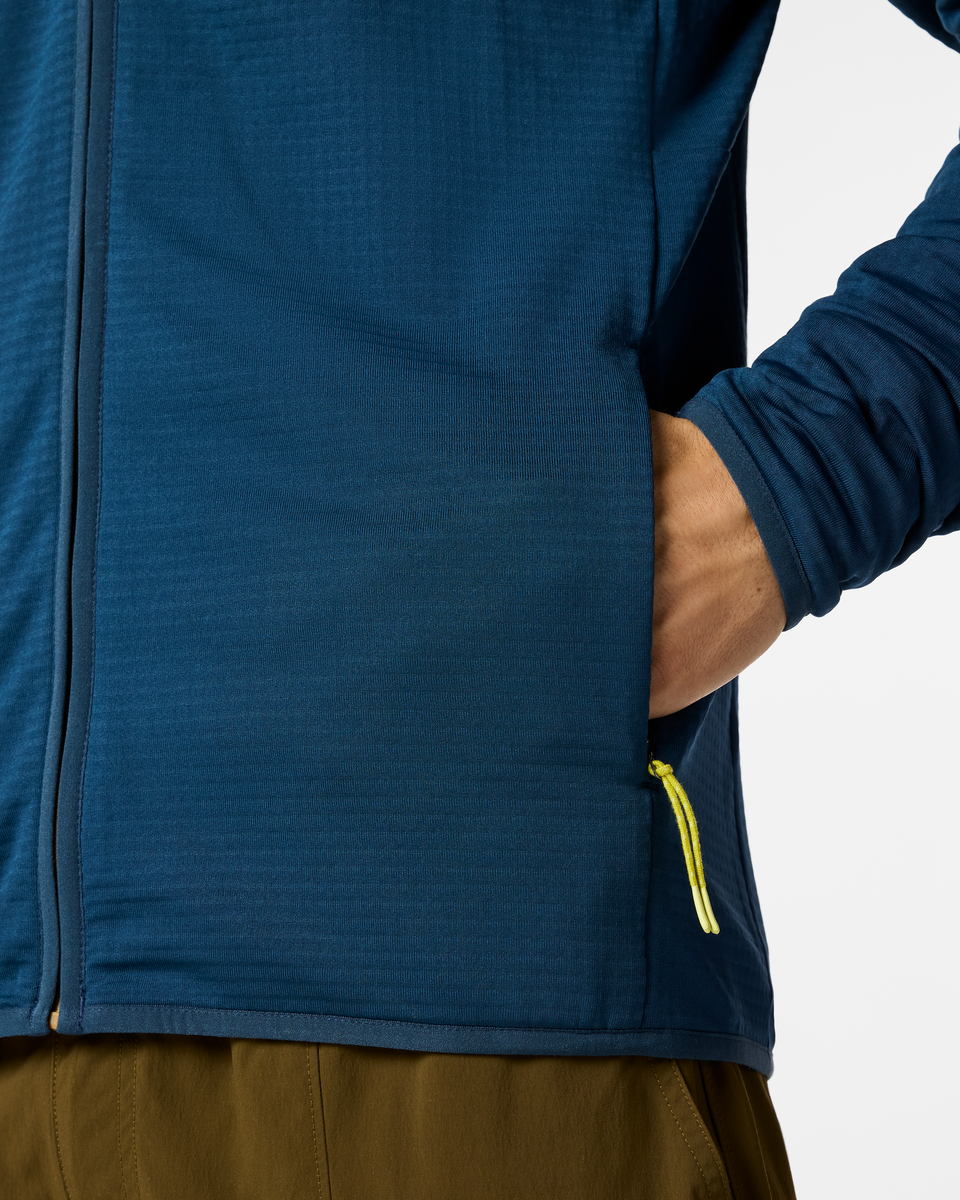 Otero Fleece Full-Zip Hooded Jacket - Men s - Trail Ready Layer