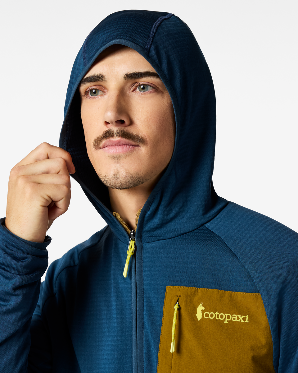 Otero Fleece Full-Zip Hooded Jacket - Men s - Trail Ready Layer
