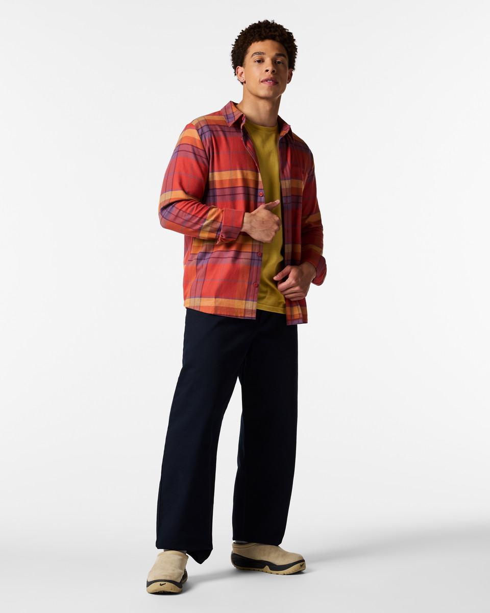 Quedo Flannel Shirt - Men s - Soft Adventure Layer